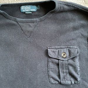 Ralph Lauren Waffle Knit Long Sleeve